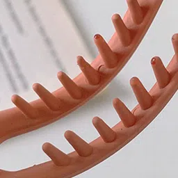 FIMBUL Women Pink & Orange Set of 2 Claw Clip image 4