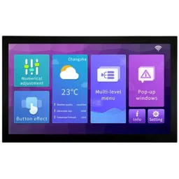 Dwin HDW101_001L 1024x600 10.1 Inch IPS HDMI LCD Display with Capacitive Touch Compatible with Android, Linux, Raspberry Pi, Windows Dwin HDW101_001L 1024x600 10.1 Inch IPS HDMI LCD Display with Capacitive Touch Compatible with Android, Linux, Raspberry Pi, Windows image 1