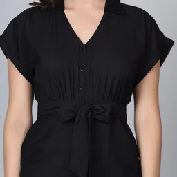 HAUTEQUE Waist Tie Up Playsuit image 2