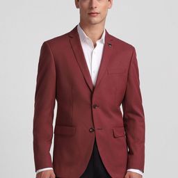 Allen Solly Slim-Fit Notched Lapel Single Breasted Formal Blazer-picture-34