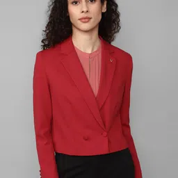 Allen Solly Woman Double-Breasted Formal Blazer-picture-34