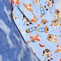 JBN Creation Boys Printed Single-Breasted Casual Blazer image 3