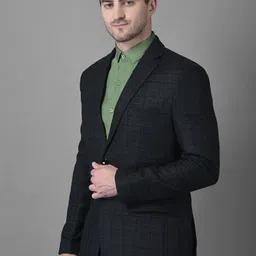 Canary London Men Checked Pure Woolen Blazer image 2
