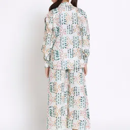 Readiprint Girls Floral Printed Pure Cotton Shirt & Trouser image 2