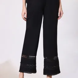 Lakshita Women Hem Design Cotton Palazzos-picture-29
