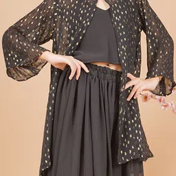 Unique Designers Girls Top with Palazzos image 3