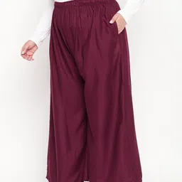 Clora Creation Women Plus Size Wide Leg Palazzos image 5