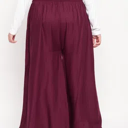 Clora Creation Women Plus Size Wide Leg Palazzos image 2