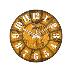 olive tree Persian Mustard Engineered Wood Wall Clock image 4
