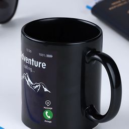 fnp Black & White Typography Printed Ceramic Glossy Mug 325ml-picture-3