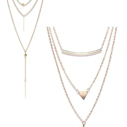 OOMPH Gold-Toned Layered Necklace-picture-24