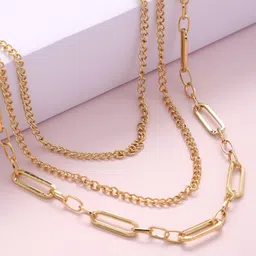 justpeachy Gold-Plated Layered Necklace-picture-24
