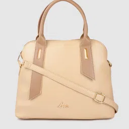 Lavie Wurumba Beige Structured Dome Handheld Bag image 2