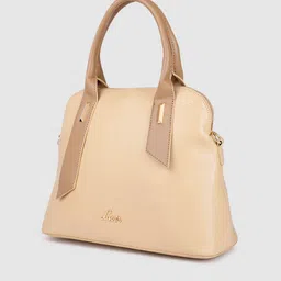 Lavie Wurumba Beige Structured Dome Handheld Bag image 3