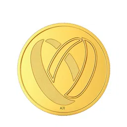 Joyalukkas Lord Krishna 22KT(916) Gold Coin -2 gm image 1