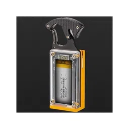 waqif Waterproof Key Ring Light LED Multitool Small Flashlight, Keychain Light, Solar Rechargeable W5181 Portable Work Lamp for Camping Repair Trekking (Yellow) image 4