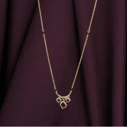 Palmonas 925 Sterling Silver Three Petals of Love mangalsutra for Womens-picture-12