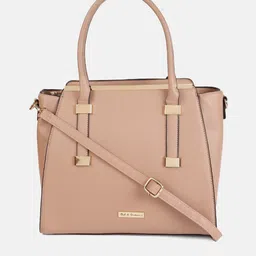 Mast & Harbour Pink Blush Solid Shoulder Bag image 4