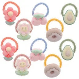 LYTIX Girls Set of 20 Assorted Ponytail Holders-picture-22