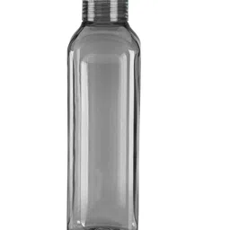 Kuber Industries Grey 12pcs Plastic Solid Water Bottle image 2