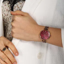 French Connection Women Dial & Stainless Steel Bracelet Style Straps Analogue Watch image 3