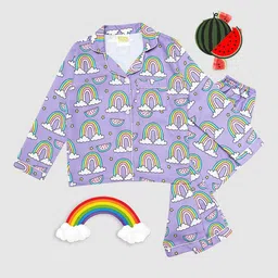Pyjama Party Kids Printed Shirt With Pyjamas-picture-30