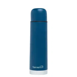 Servewell Giraffe Navy Blue Stainless Steel Vacuum Water Bottle-500 ml-picture-29
