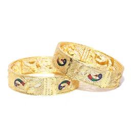 Anouk Set Of 2 Gold-Plated Bangles image 3