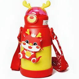 Little Surprise Box LLP Orange & Yellow Stainless Steel Water Bottle 500ml-picture-19