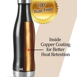 Milton Black New Duke 750 Thermosteel 24 Hours Hot & Cold Bottle 620 ml image 5