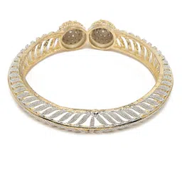 Anouk Set Of 2 Gold-Plated Stone-Studded Bangles image 4