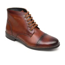 RAPAWALK Men Mid-Top Leather Regular Boots-picture-19