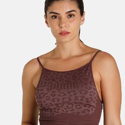 Puma Purple FormKnit Seamless Fashion Training Bra-picture-36
