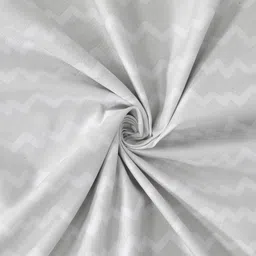 Arrabi Grey Striped 8-Seater Table Cover image 3