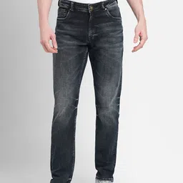 Jack & Jones Men Slim Fit Mildly Distressed Light Fade Stretchable Cotton Jeans image 1