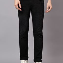Cantabil Men Mid-Rise Regular Fit Stretchable Jeans-picture-9