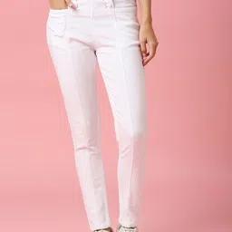 HJ HASASI Women Slim Fit High-Rise Stretchable Jeans-picture-10