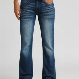 Pepe Jeans Men Bootcut Heavy Fade Stretchable Jeans-image-90