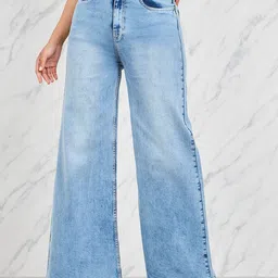 Styli Women Heavy Fade Slouchy Fit Stretchable Jeans-picture-24