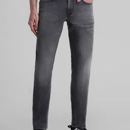 Jack & Jones Men Slim Fit Low Rise Heavy Fade Stretchable Jeans-picture-47