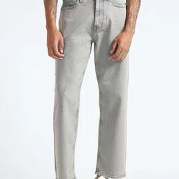 Flying Machine Men Relaxed Fit Heavy Fade Clean Look Stretchable Jeans-picture-13