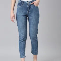 SHOWOFF Women Jean Slim Fit Light Fade Acid Wash Stretchable Jeans-picture-18