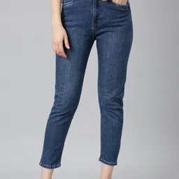 SHOWOFF Women Jean Slim Fit Light Fade Acid Wash Clean Look Stretchable Jeans-image-88