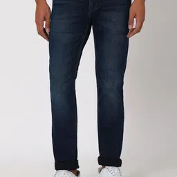 Mufti Men Skinny Fit Mid-Rise Light Fade Clean Look Stretchable Jeans-picture-16
