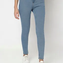 Vero Moda Women Skinny Fit High-Rise Stretchable Jeans-picture-36