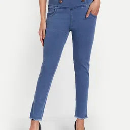 BAESD Women Jean High-Rise Denim Cotton Stretchable Jeans-picture-19