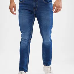 SPYKAR Men Slim Fit Light Fade Clean Look Stretchable Jeans image 1