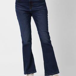 SPYKAR Women Mid-Rise Bootcut Light Fade Stretchable Jeans-picture-7