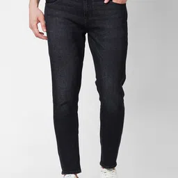 SPYKAR Men Tapered Fit Clean Look Light Fade Cotton Jeans-picture-20