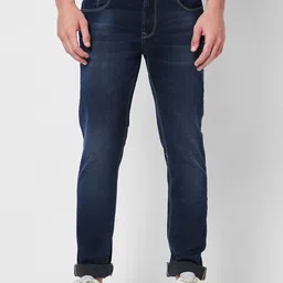 SPYKAR Men Skinny Fit Clean Look Low-Rise Light Fade Cotton Jeans-image-71